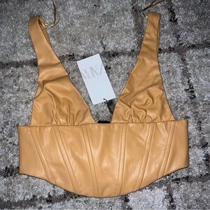 Zara Corset Top NWT